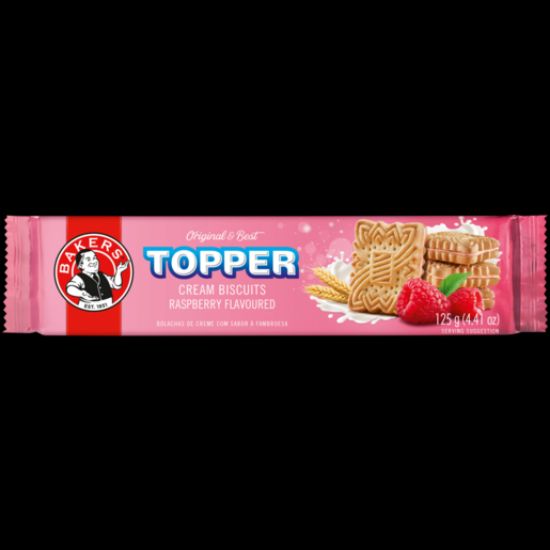 Picture of Biscuits Topper Raspberry 125g