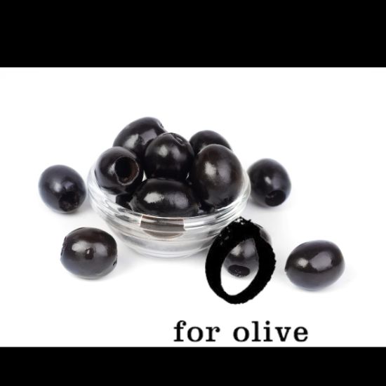 Picture of Olives Black Pitted O for Olive 5kg