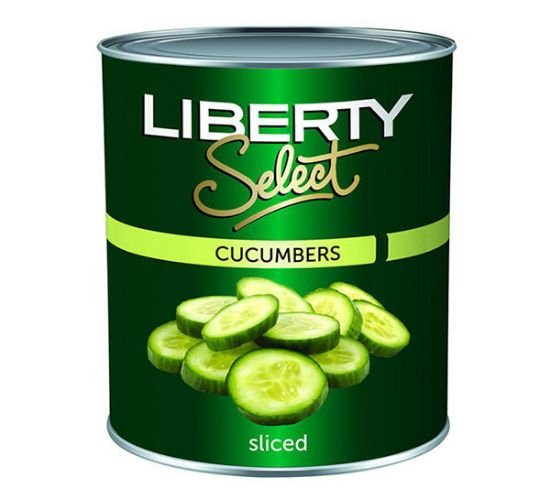 Picture of Cucumbers Sliced Liberty/Craft  6x2.5kg