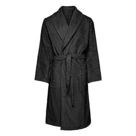 Picture of GOWN FLEECE BLACK XLARGE