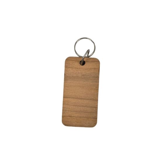 Picture of WOOD KEYRING 4