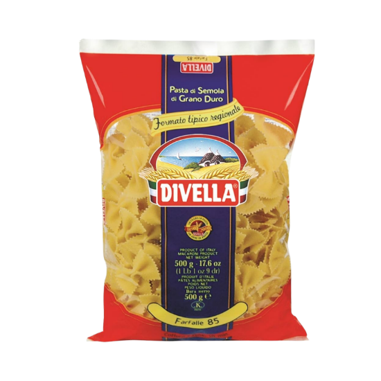 Picture of Paste Divella Farfalle #85 500g (OIO)