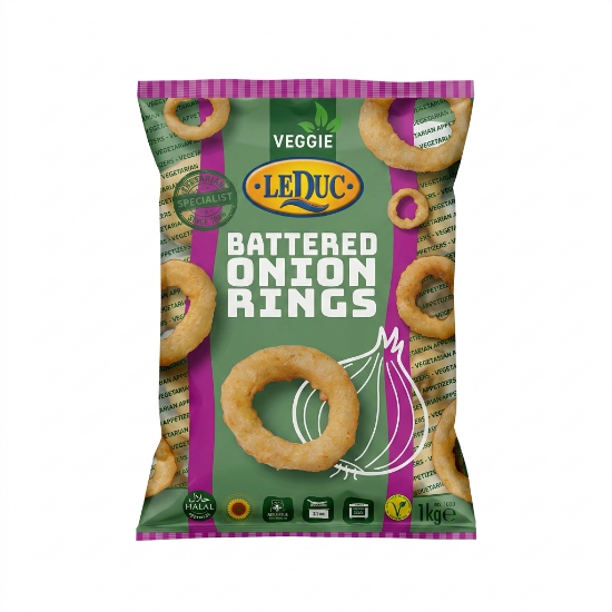 Picture of Frozen Onion Rings Le Duc 1kg