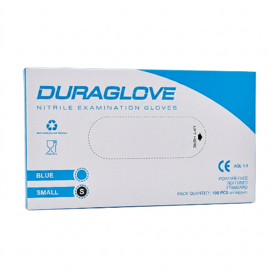 Picture of Gloves Nitrile Blue Small (100)