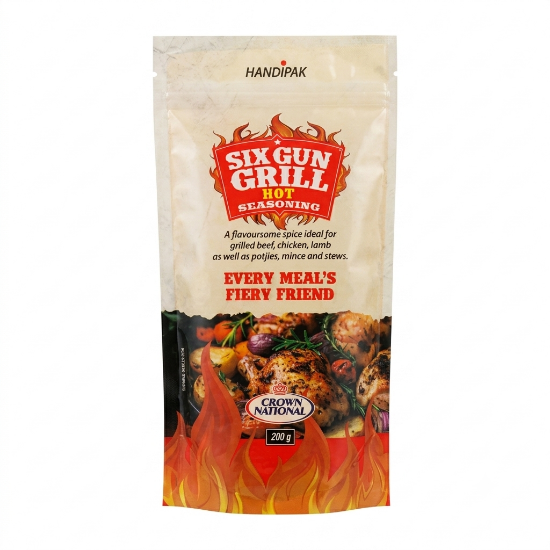 Picture of Spice Six Gun Seasoning Hot 200g